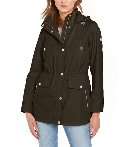 jacket michael kors|michael kors anorak jacket women.